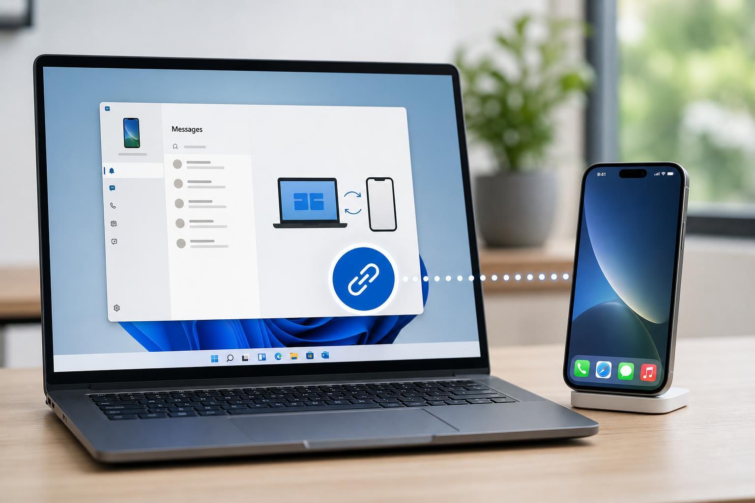 How to Connect the Windows Phone Link App to an iPhone