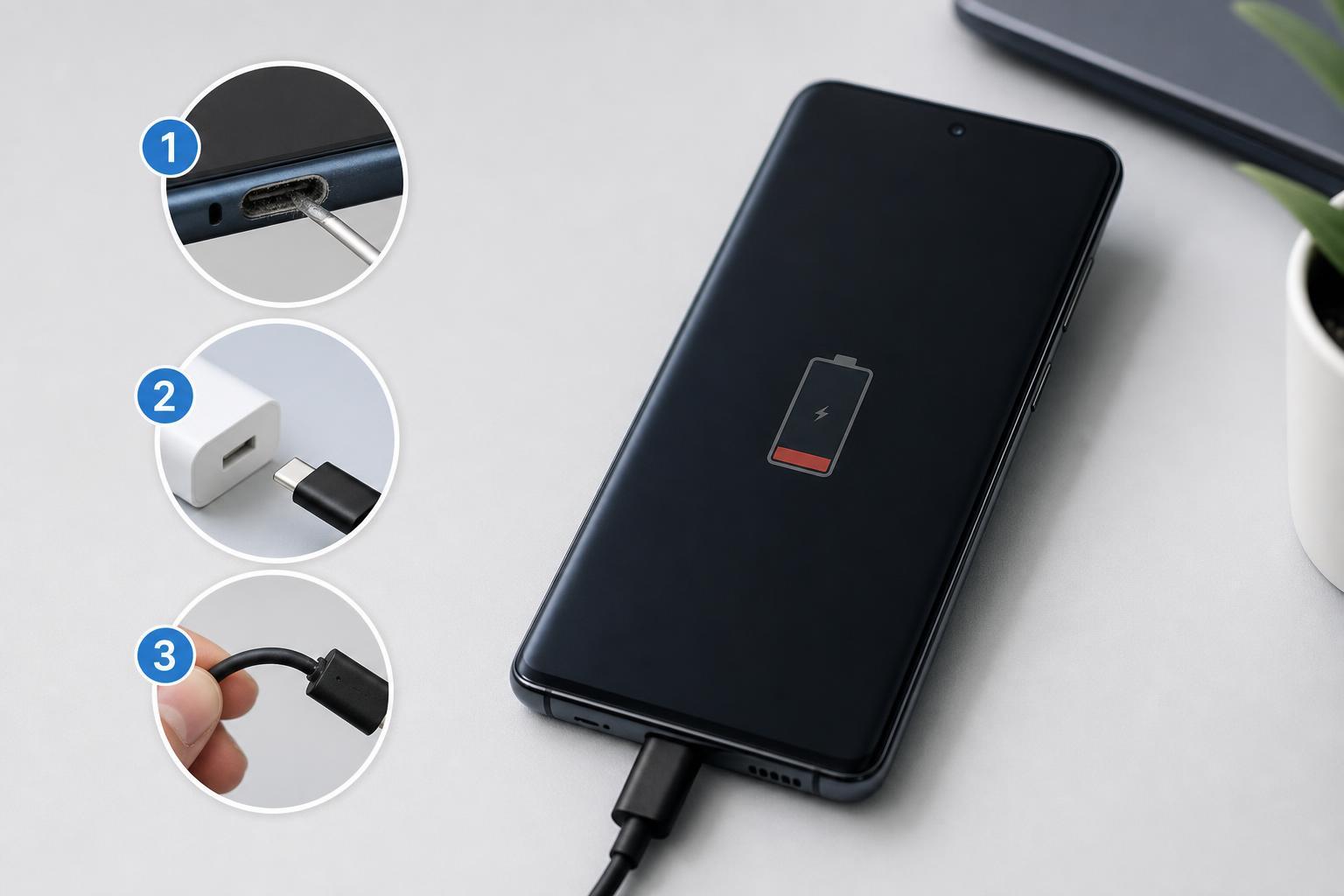 3 Practical Ways to Fix a Samsung Galaxy Phone That Won't Charge