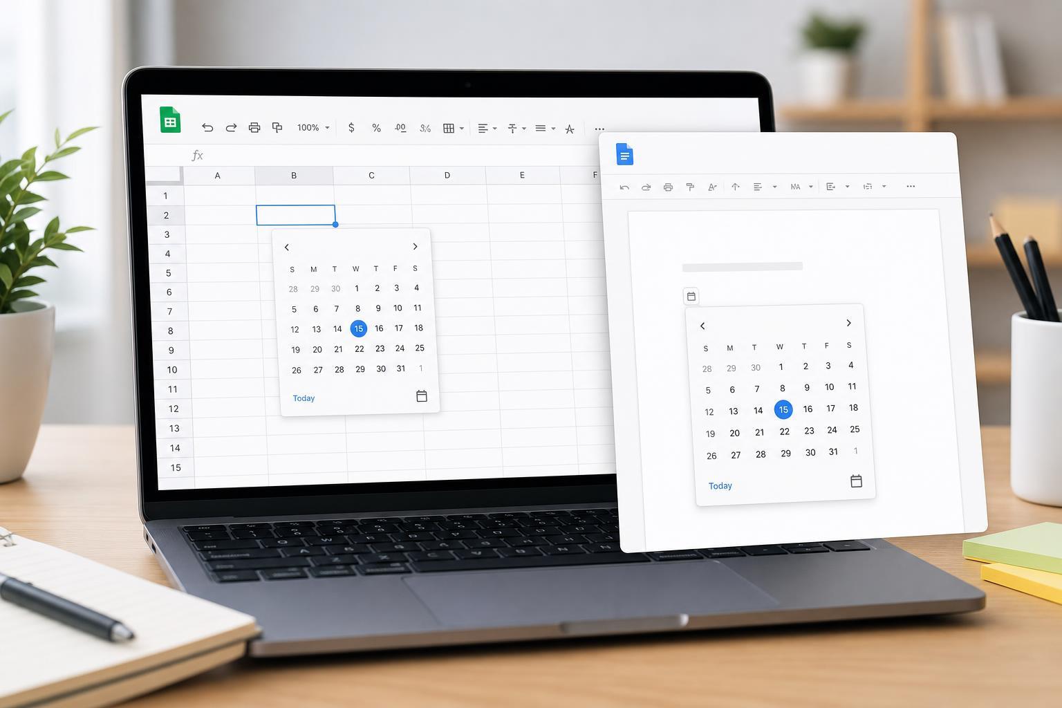 Add a Date Picker in Google Sheets and Google Docs