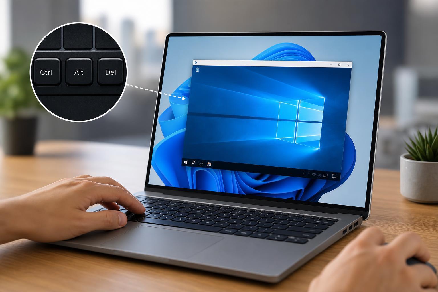 How to Send Ctrl + Alt + Del in Windows Remote Desktop