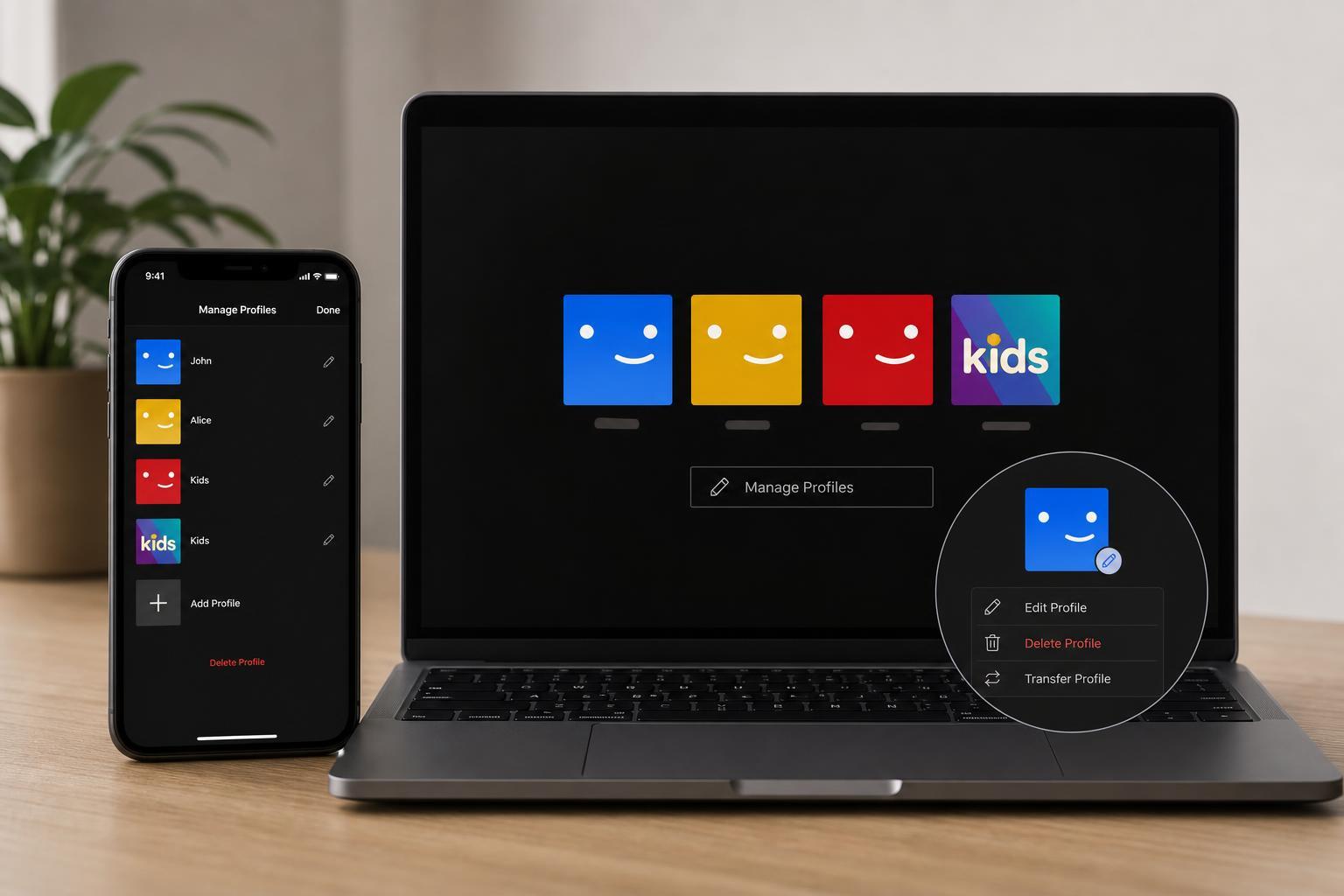 How to Create or Remove a Netflix Profile on Mobile and Desktop
