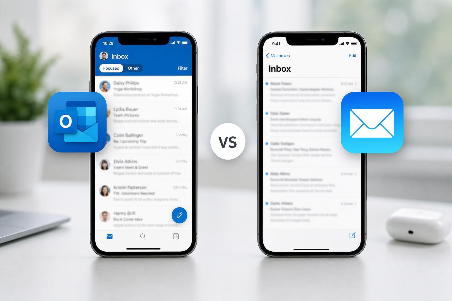 Outlook App vs Apple Mail on iPhone: Which Email App Is Better for iOS?