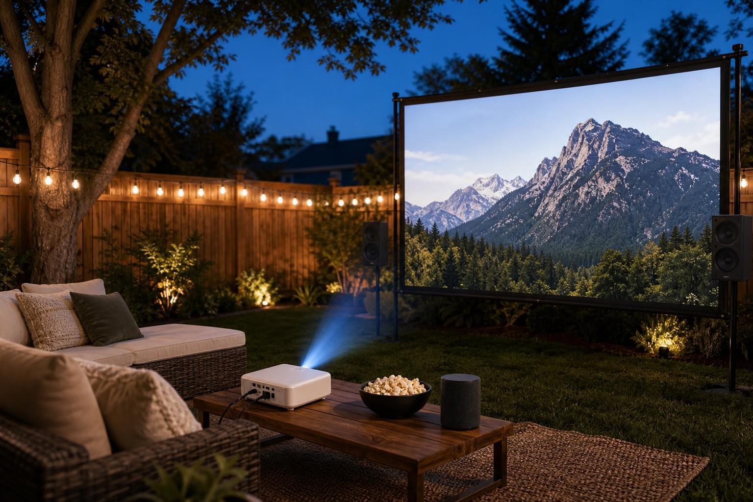 How to Build an Outdoor Movie Theater in Your Backyard: A Practical Tech Guide