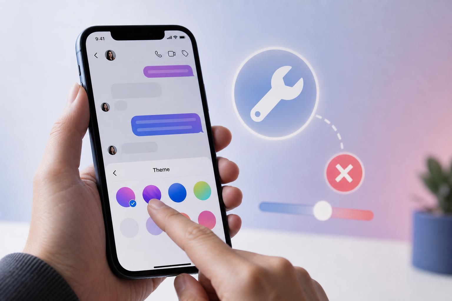 Fixing Instagram Chat Theme Changes When They Won’t Work