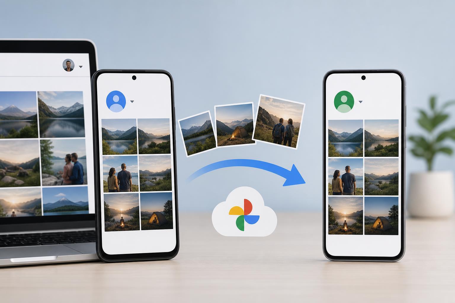 How to Transfer Google Photos to a Different Google Account