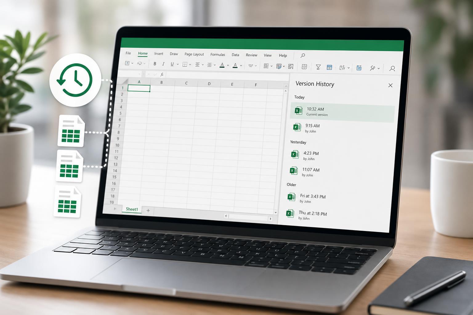 How to View and Restore Earlier Versions in Microsoft Excel