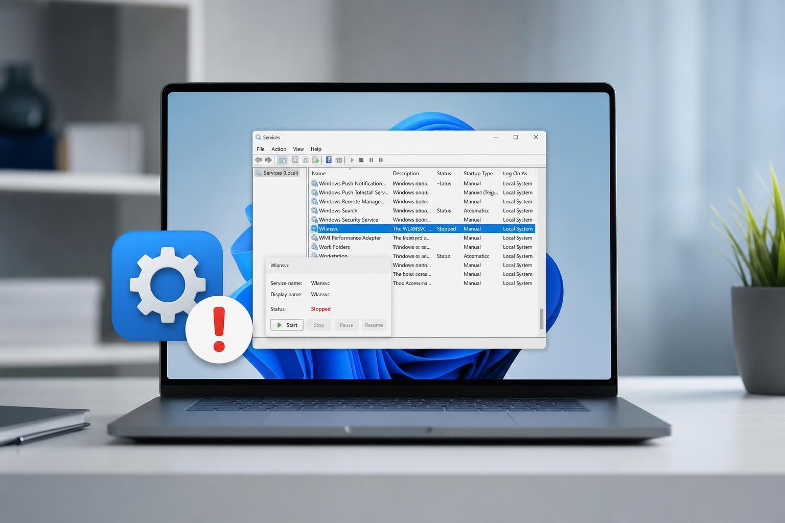Fixing the “Wireless AutoConfig Service Not Running” Problem in Windows 11