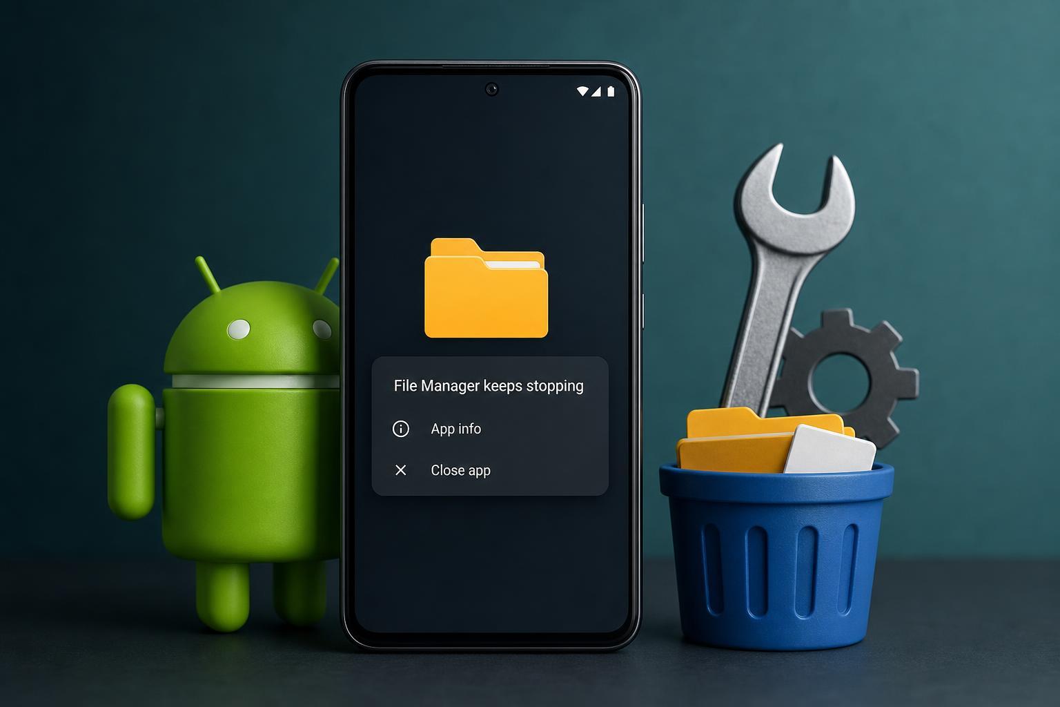 How to Fix Android File Manager Crashes and Keeps Stopping