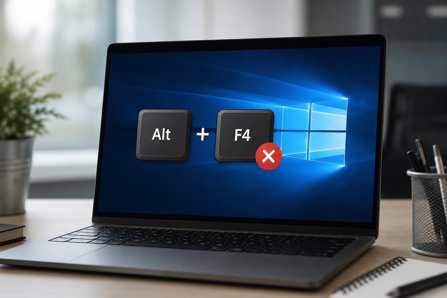 How to Fix Alt+F4 Not Working in Windows 10