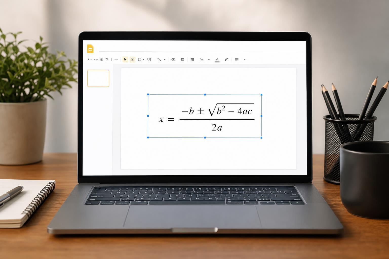 How to Add Equations in Google Slides: 2 Easy Methods