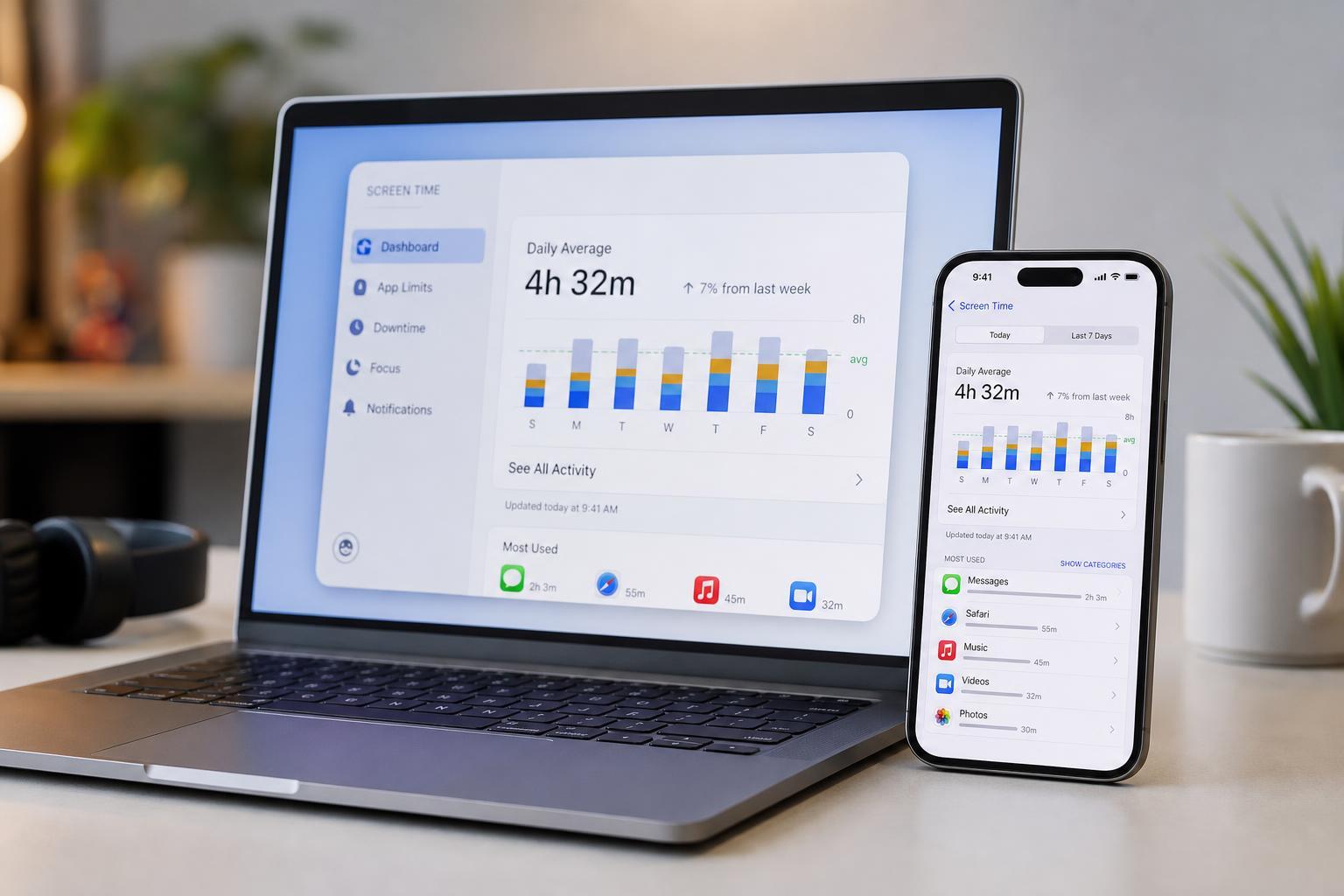 How to Check Your Screen Time on a Phone or Laptop
