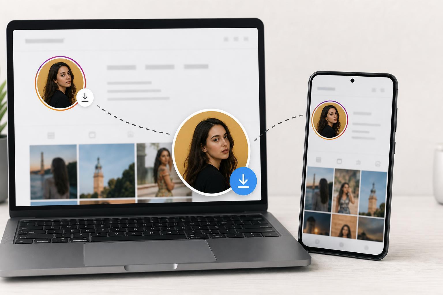 Save Instagram Profile Pictures on PC and Android