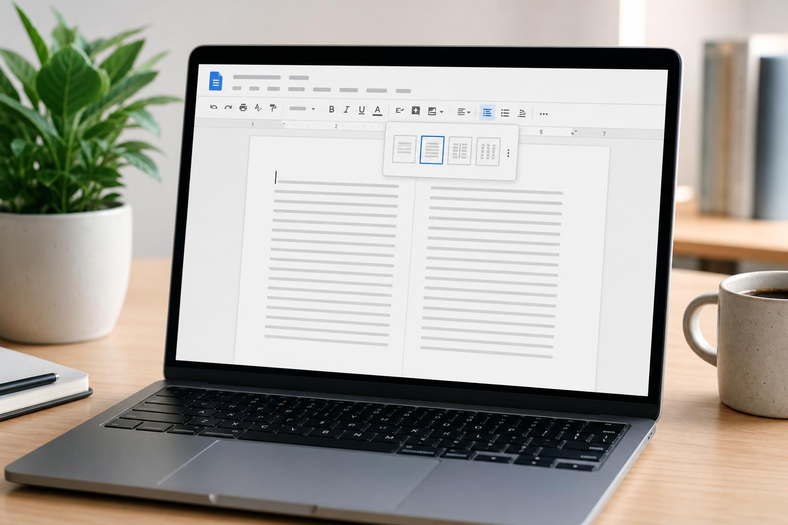 Create and Format Text Columns in Google Docs