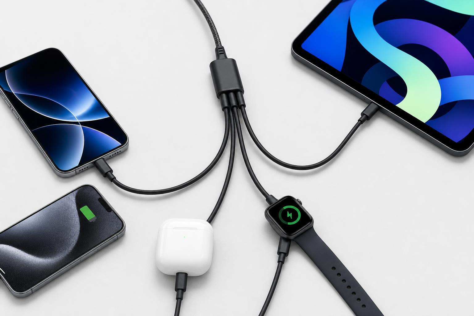 7 Best Multi-Charging Cables for Charging Several Devices at Once