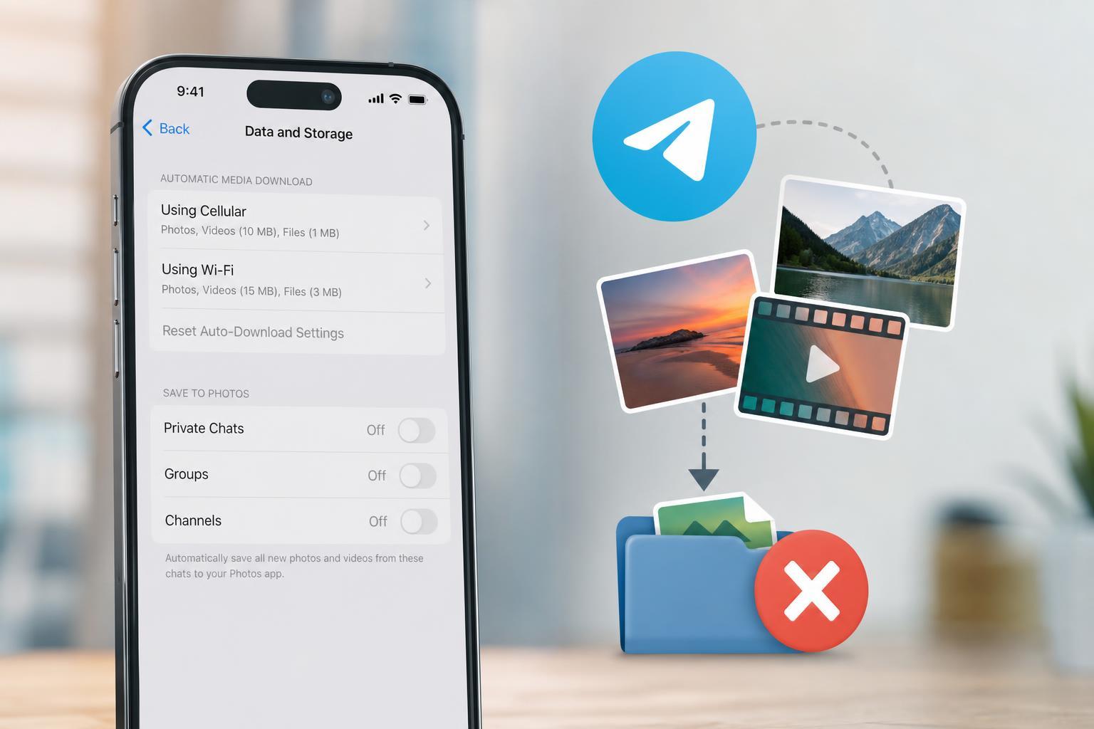 How to Prevent Telegram From Auto-Saving Photos and Videos