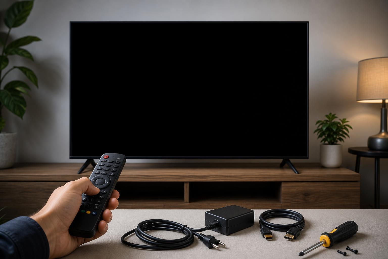 9 Practical Fixes for a Samsung TV Black Screen