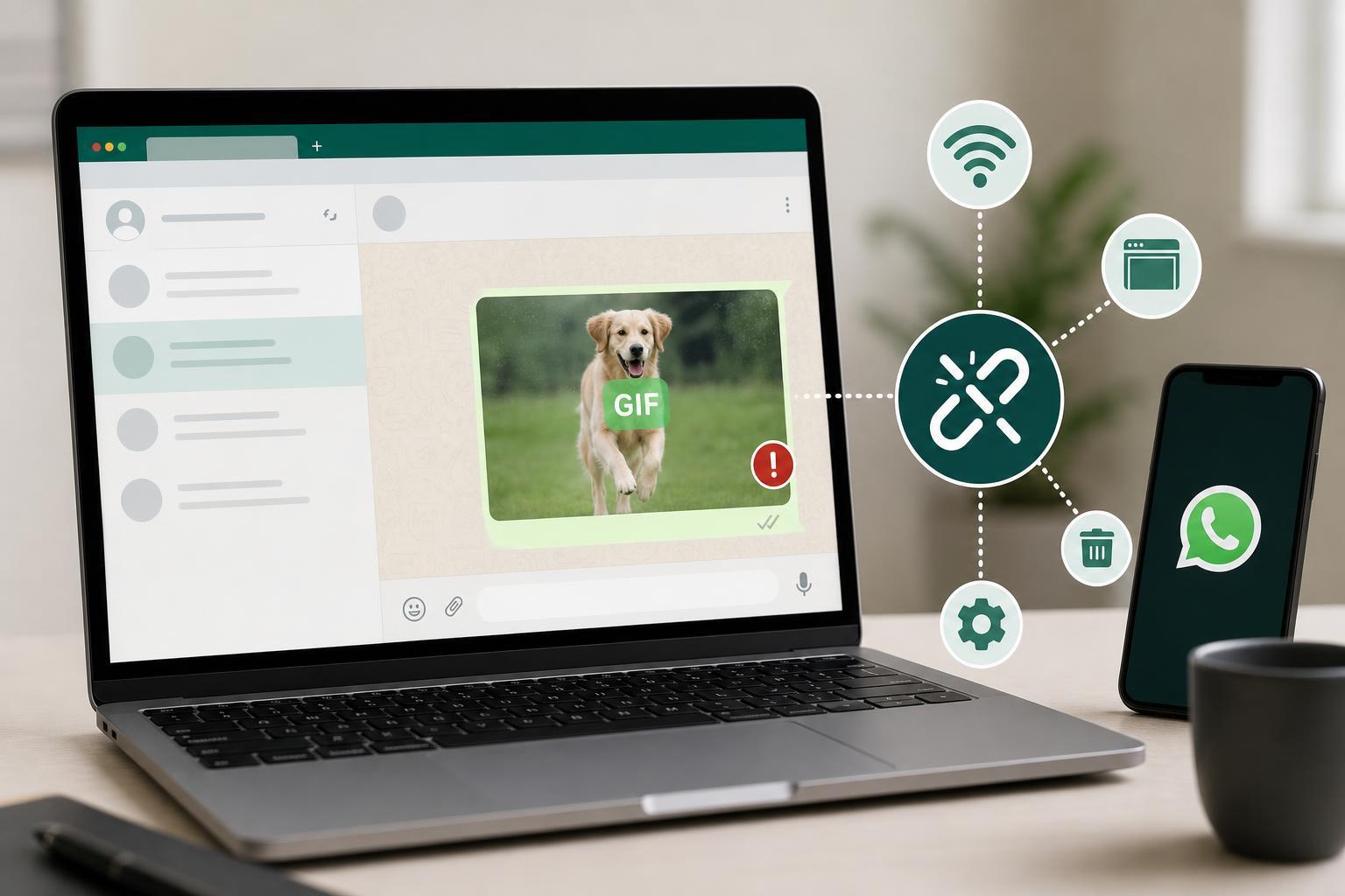 4 Ways to Fix GIFs Not Sending in WhatsApp Web