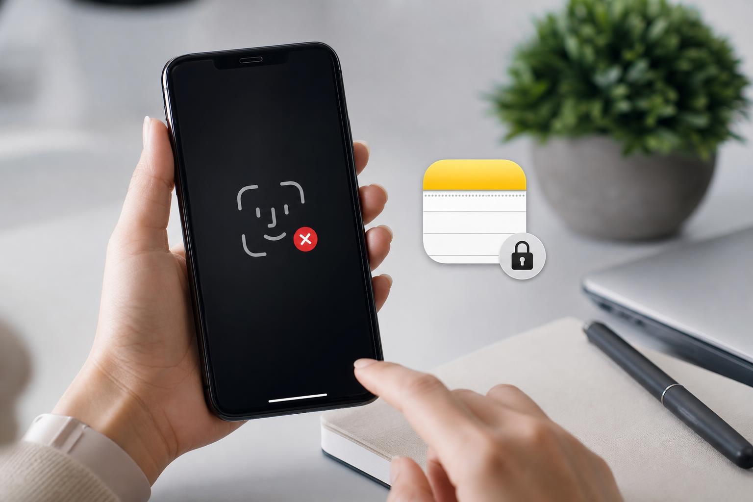 3 Ways to Fix Face ID Not Working for Notes on iPhone