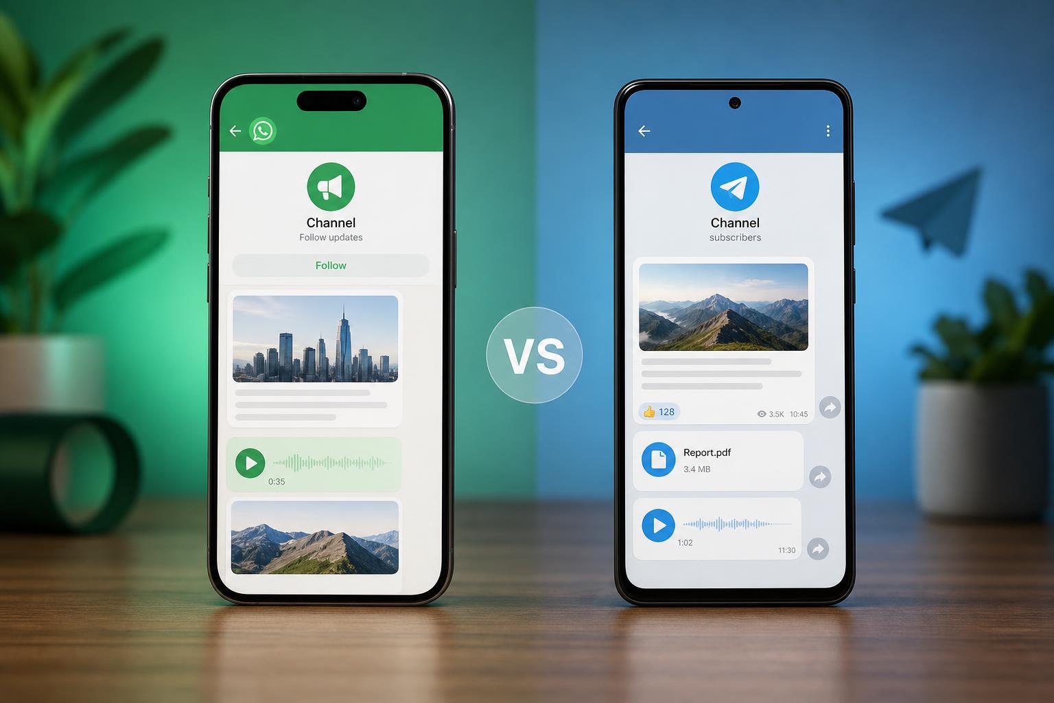WhatsApp Channels vs. Telegram Channels: Understanding the Key Differences